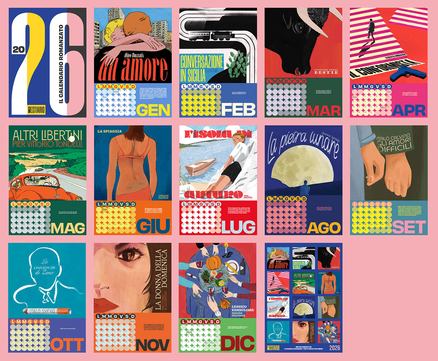 Calendario romanzato